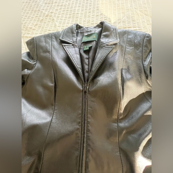 Daniel leather blazer jacket - Picture 3 of 5